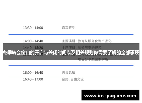 冬季转会窗口的开启与关闭时间以及相关规则你需要了解的全部事项 冬季转会窗口的开启与关闭时间以及相关规则你需要了解的全部事项