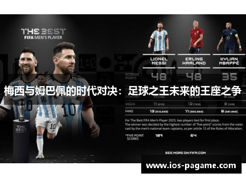 梅西与姆巴佩的时代对决：足球之王未来的王座之争